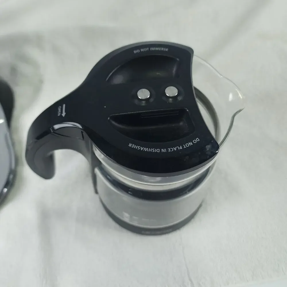 Mr. Coffee Café Latte Maker with Automatic Milk Frother Black & Silver